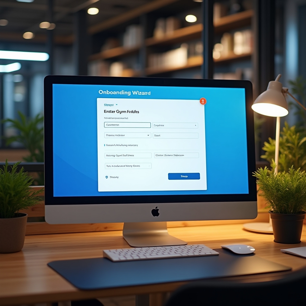 Экран первоначальной настройки ResourceFlow